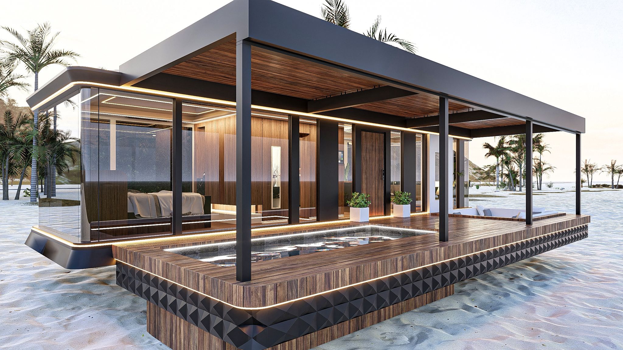 Habitat modulaire, Tiny houses, haut de gamme: le vrai luxe